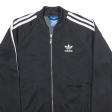 ADIDAS Mens Track Jacket Black S For Cheap