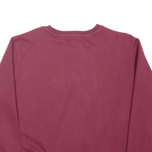 CALVIN KLEIN JEANS Womens Sweatshirt Maroon XL For Cheap