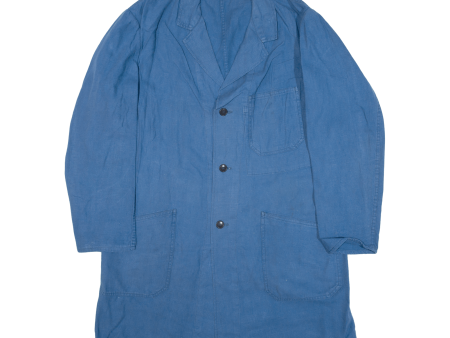 Workwear Mens Chore Jacket Blue L on Sale