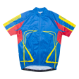 CRANE Full Zip Cycling Shirt Mens Jersey Blue 2XL For Cheap