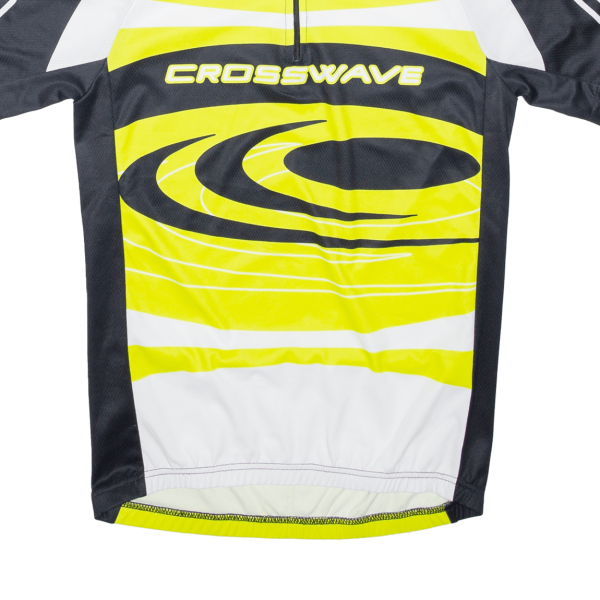 CROSSWAVE Cycling Shirt Mens Jersey Green 1 4 Zip XS Online Hot Sale