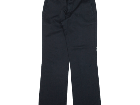 DICKIES Workwear Womens Trousers Black Regular Bootcut W27 L30 Hot on Sale