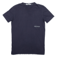 CALVIN KLEIN JEANS Mens T-Shirt Blue S Online Sale