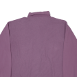 CATAMARAN Mens Sweatshirt Purple Button Neck 90s L Sale