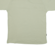 ADIDAS Ribbed Womens T-Shirt Green L Hot on Sale