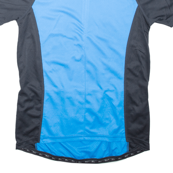 CRIVIT Cycling Shirt Mens Jersey Blue 1 2 Zip L For Sale