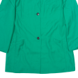 YARELL Womens Blazer Jacket Green Wool 90s UK 14 Online now