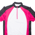 CRANE Cycling Shirt Womens Jersey Pink 1 4 Zip M Cheap