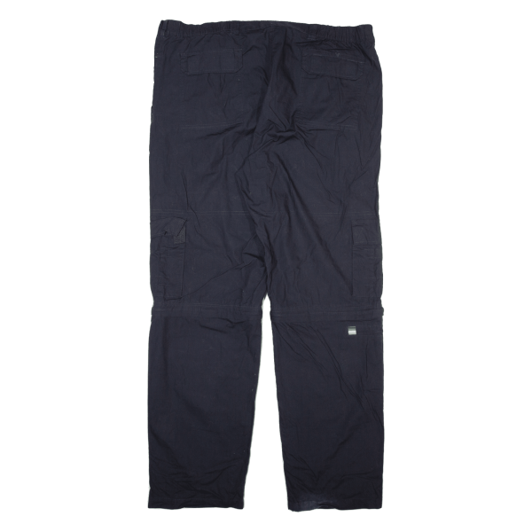 BIAGGINI Cargo Mens Trousers Blue Relaxed Straight W42 L34 Online Sale