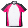 CRANE Cycling Shirt Womens Jersey Pink 1 4 Zip M Cheap