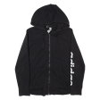 ADIDAS Mens Black Hoodie Full Zip S Online now