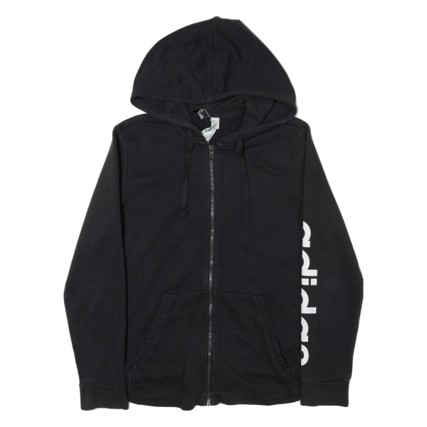 ADIDAS Mens Black Hoodie Full Zip S Online now