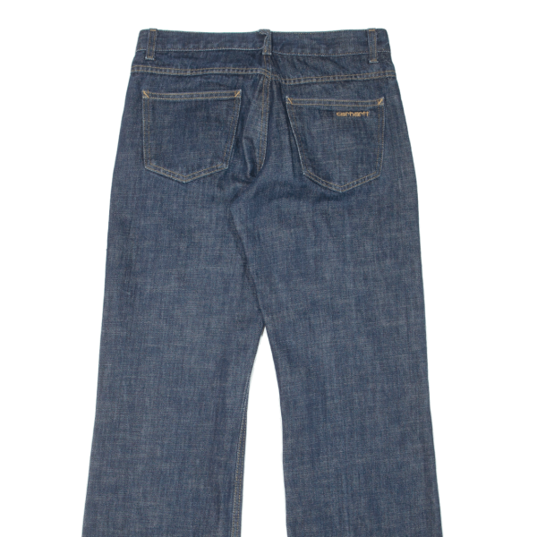 CARHARTT Urban Pant Womens Jeans Blue Relaxed Bootcut W27 L32 Online now