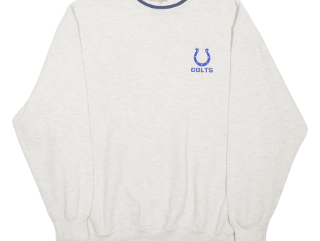 Colts Mens Sweatshirt Cream L For Cheap