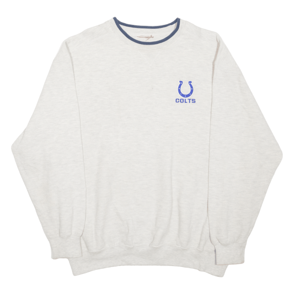 Colts Mens Sweatshirt Cream L For Cheap