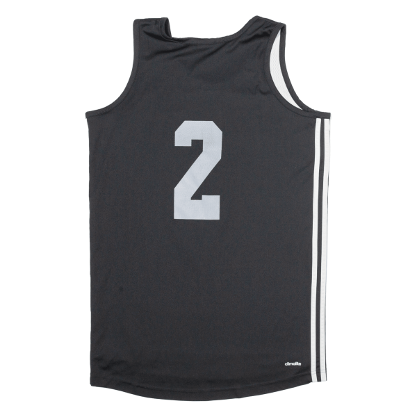 ADIDAS Blackout Basketball Mens Jersey Black Sleeveless S on Sale