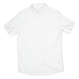 ALL SAINTS Huntingdon Mens Plain Shirt White XS Hot on Sale