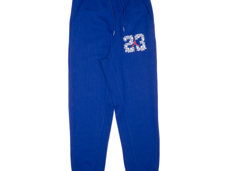 AIR JORDAN Mens Joggers Blue Tapered S W30 L27 Online Hot Sale