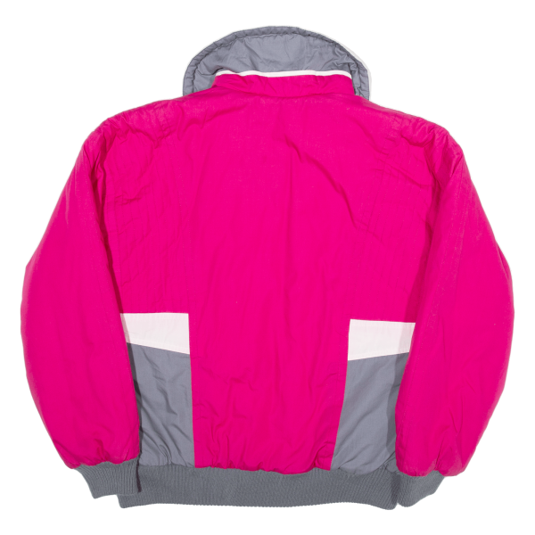 APRES SPORT Womens Shell Jacket Pink 90s L Cheap