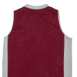 43 Tenero Reversable Mens Jersey Red Sleeveless USA V-Neck S on Sale