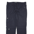 BIAGGINI Cargo Mens Trousers Blue Relaxed Straight W42 L34 Online Sale