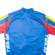 CRANE Full Zip Cycling Shirt Mens Jersey Blue 2XL For Cheap