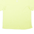 ADIDAS Womens T-Shirt Yellow UK 6 For Sale