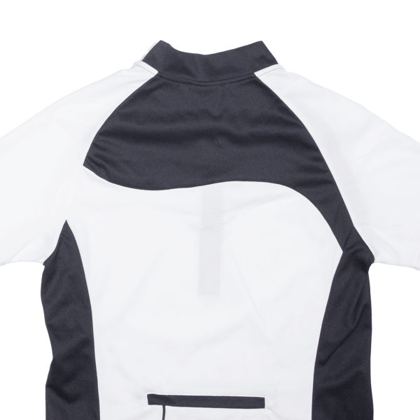 BRUNEX Cycling Shirt Mens Jersey White 1 4 Zip M Supply