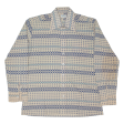 ACKERMAN Mens Shirt Beige Spotted Long Sleeve M Online Sale