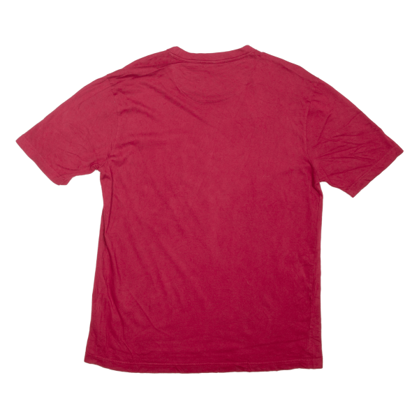 CACTUS Mens T-Shirt Maroon L on Sale