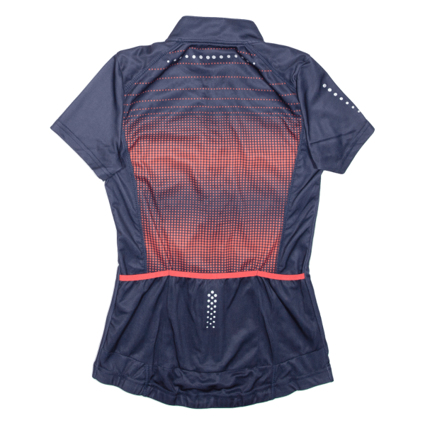 CRIVIT Full Zip Cycling Shirt Womens Jersey Blue S Online Sale