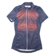 CRIVIT Full Zip Cycling Shirt Womens Jersey Blue S Online Sale