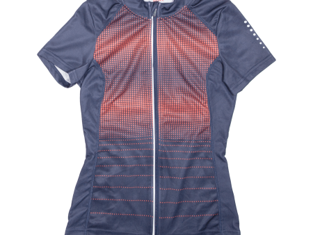 CRIVIT Full Zip Cycling Shirt Womens Jersey Blue S Online Sale