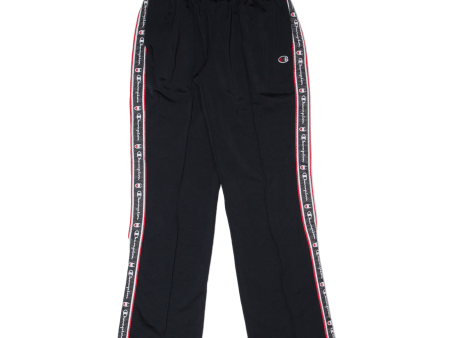 CHAMPION Mens Track Pants Black Straight XS W26 L28 Cheap