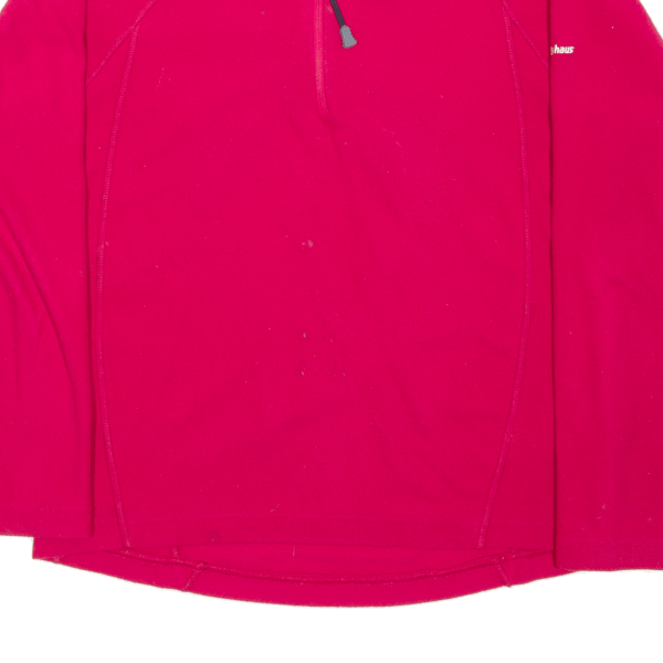 BERGHAUS Womens Fleece Pink 1 4 Zip S For Discount