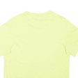 ADIDAS Womens T-Shirt Yellow UK 6 For Sale