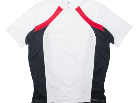 CRIVIT Cycling Shirt Mens Jersey White XL Fashion