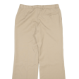 Womens Trousers Beige Relaxed Straight Wool W32 L30 Online now