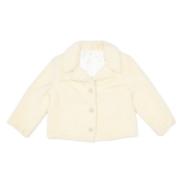 Girls Blazer Jacket Cream 90s M Fashion