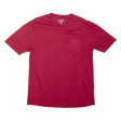 CACTUS Mens T-Shirt Maroon L on Sale