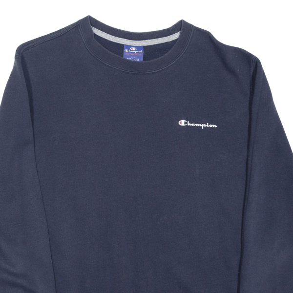 CHAMPION Mens Sweatshirt Blue M Discount