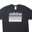 ADIDAS Mens T-Shirt Black L Online