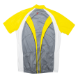 XWAVE 3 4 Zip Cycling Shirt Mens Jersey Yellow L Sale