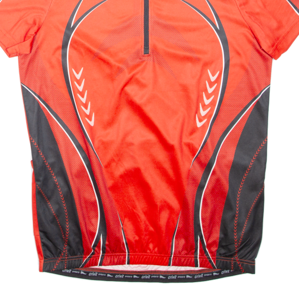 CRIVIT Cycling Shirt Mens Jersey Red L For Sale