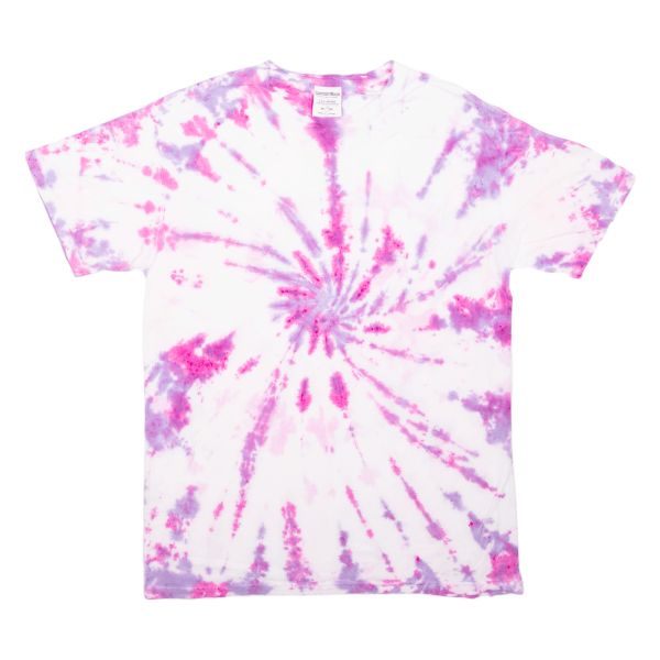 COMFORT WASH Mens Tie Dye T-Shirt Pink M Online Sale