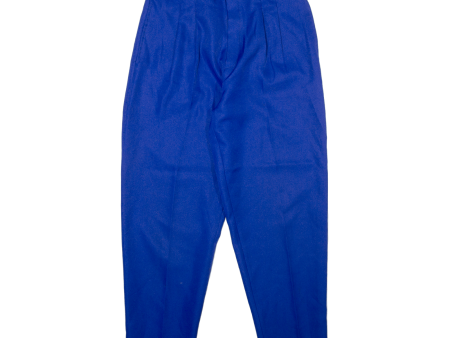 Womens Trousers Blue Relaxed Tapered W28 L26 Cheap