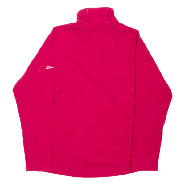 BERGHAUS Womens Fleece Pink 1 4 Zip S For Discount