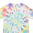 COMFORT COLORS Mens Tie Dye T-Shirt White S Supply