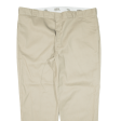 DICKIES 874 Workwear Mens Trousers Beige Regular Straight W46 L30 on Sale