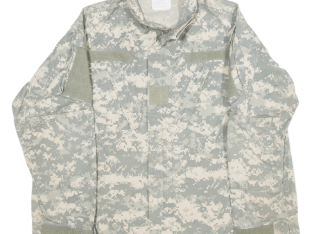 UNICOR Combat Uniform Mens Military Jacket Grey Camouflage S Hot on Sale